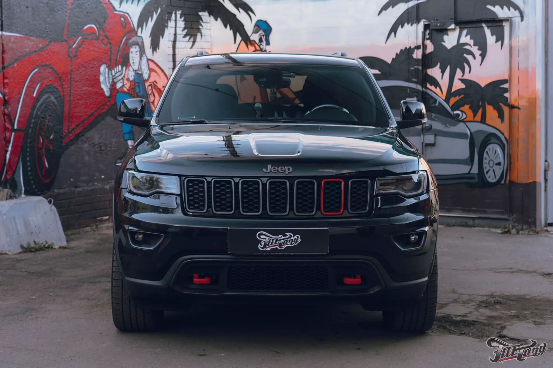 Jeep Grand Cherokee. Окрас суппортов. Техническое обслуживание